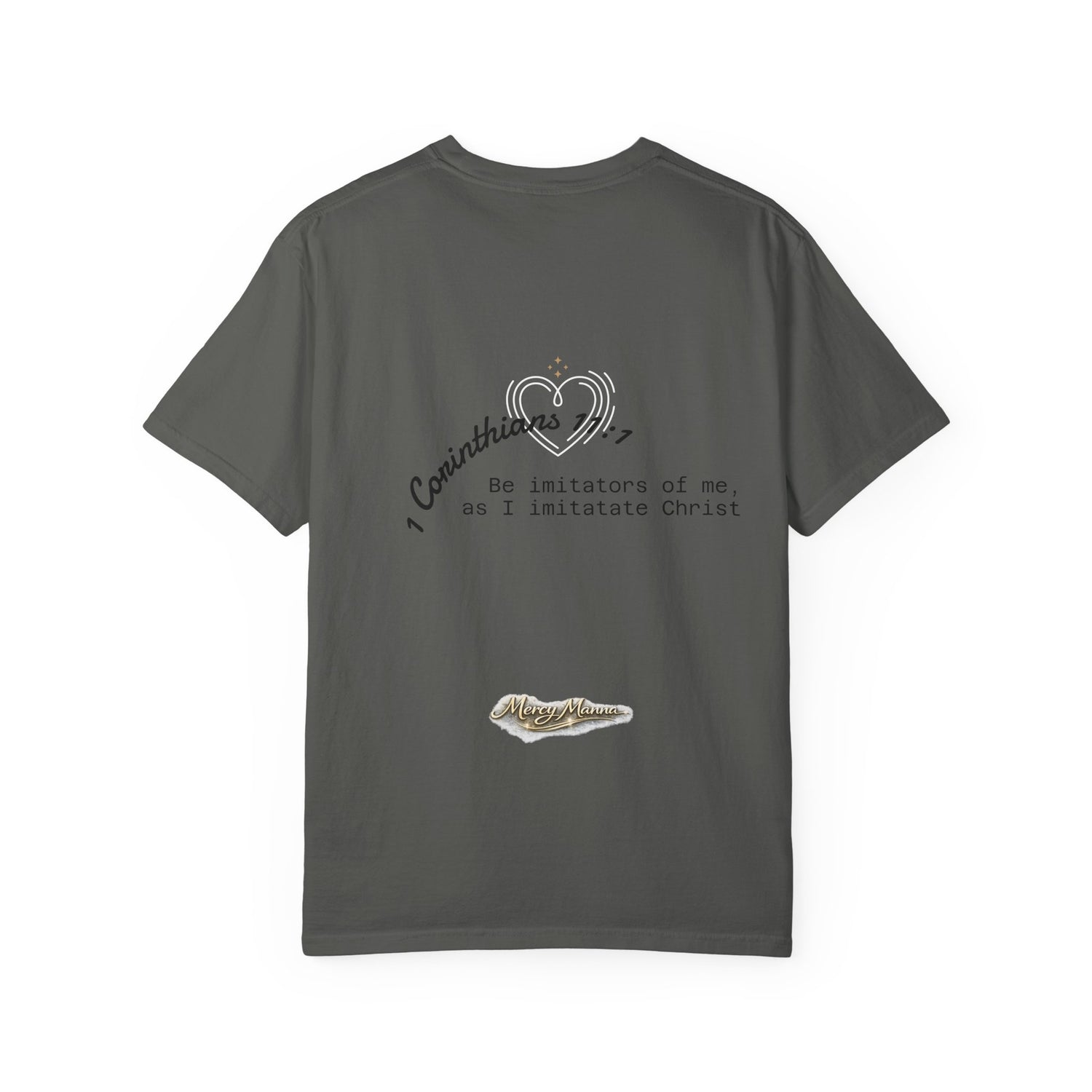 Butterfly Graphic T-Shirt — "Follow Me" 1 Corinthians 11:1 Unisex Tee