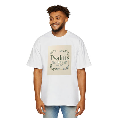 "Psalms 23" Oversized Graphic Tee — Men&