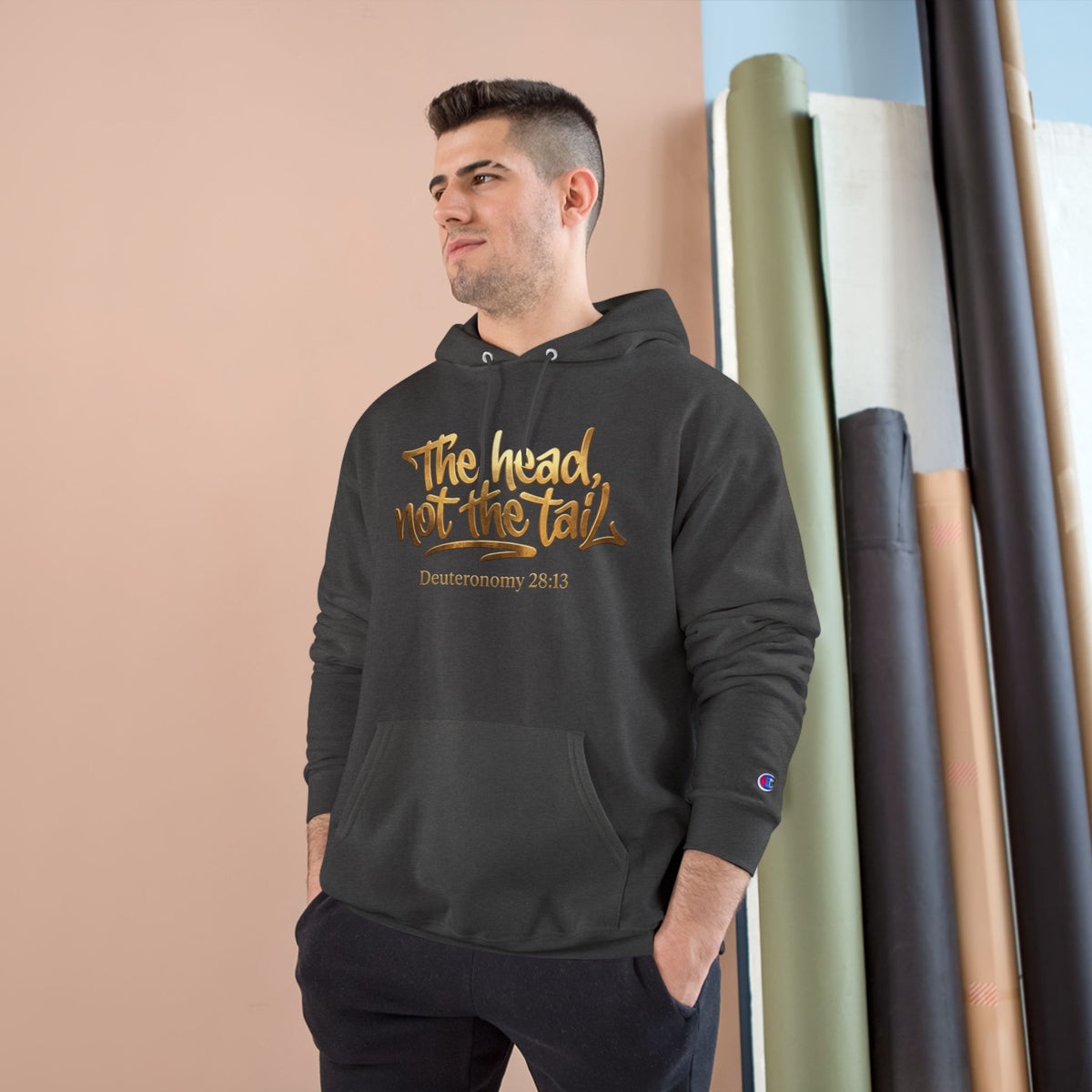 Champion Graphic Hoodie — Unisex Pullover