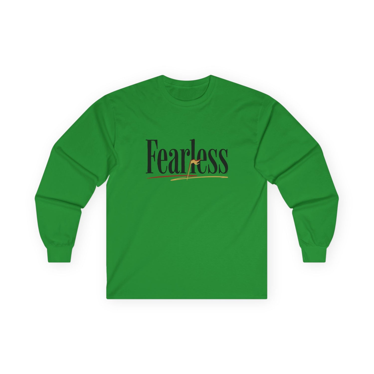 "Fearless" Freed From Fear Long Sleeve Graphic Tee — Unisex Cotton Shirt