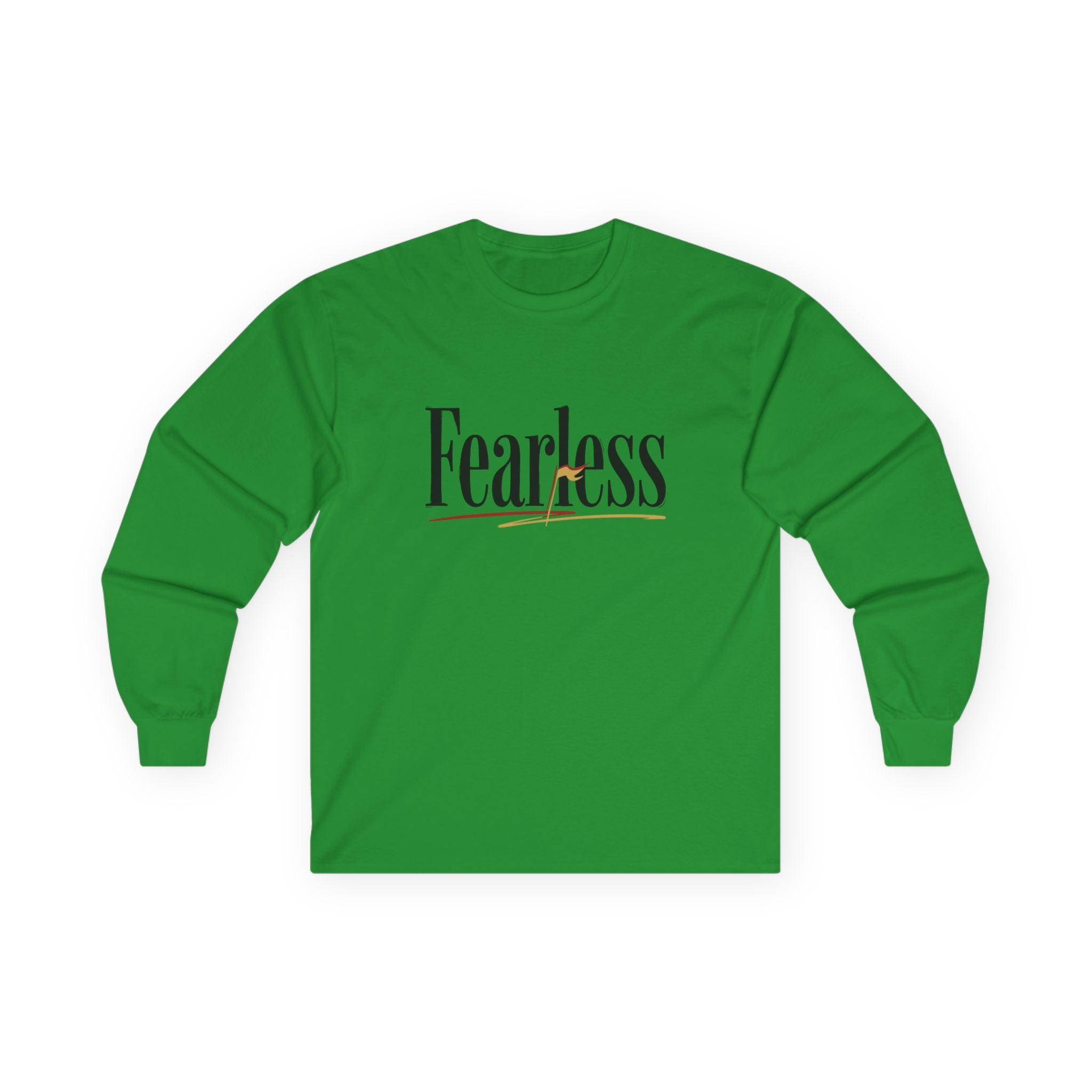 "Fearless" Freed From Fear Long Sleeve Graphic Tee — Unisex Cotton Shirt