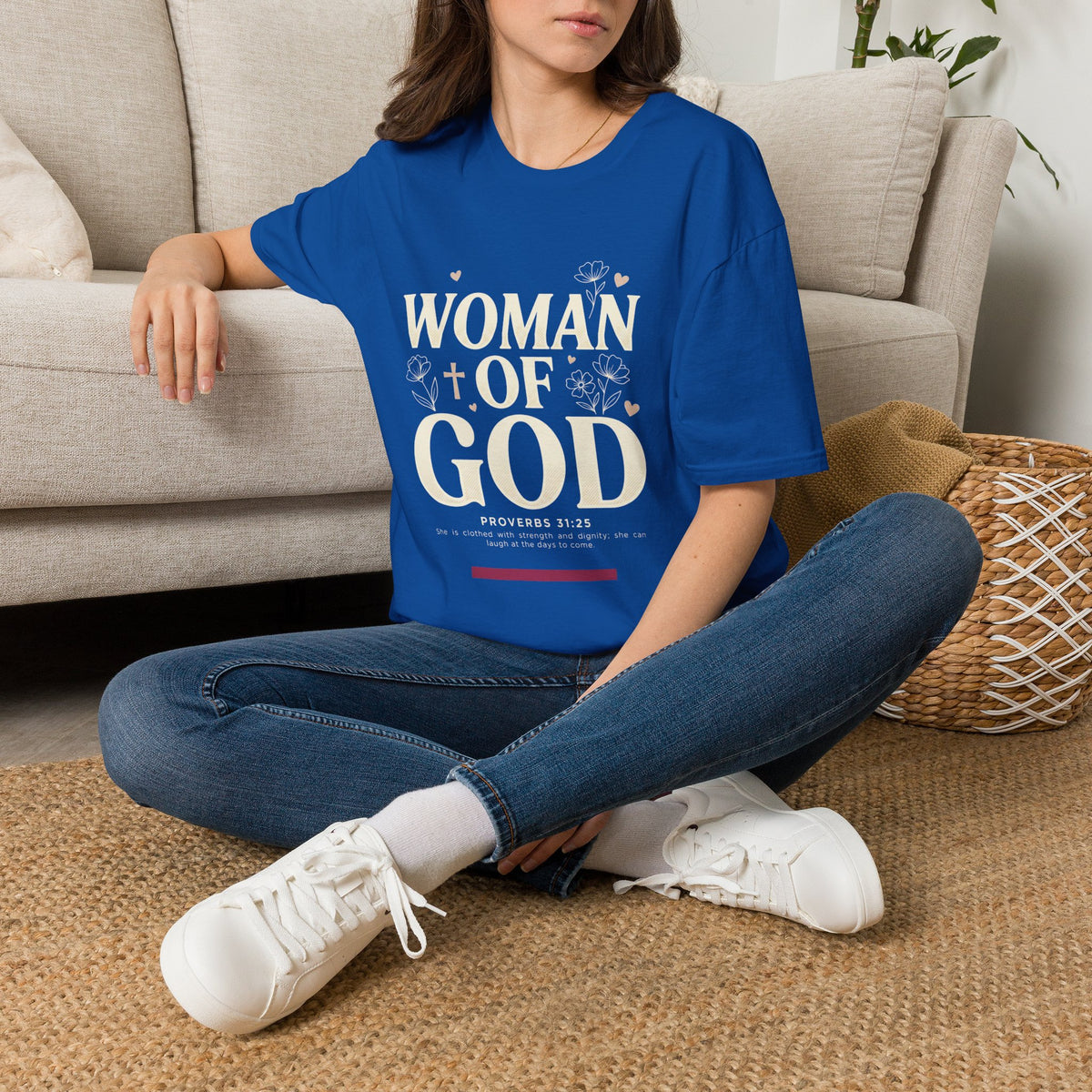 Woman of God Inspirational T-Shirt — LOVE Graphic Tee