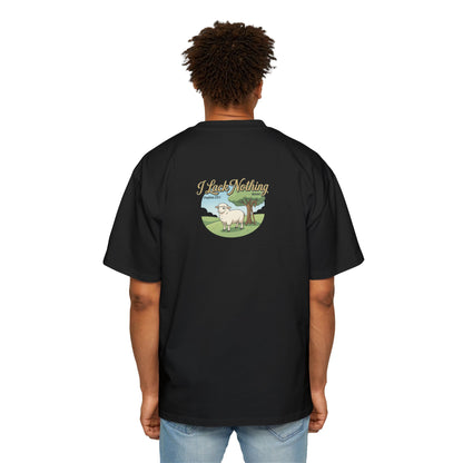 "The Lord Is My Shepherd" Oversized Graphic Tee — Men&