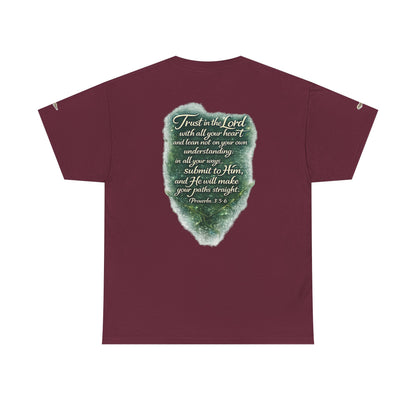 "A Guarded Heart" Graphic Tee — Unisex Cotton T-Shirt