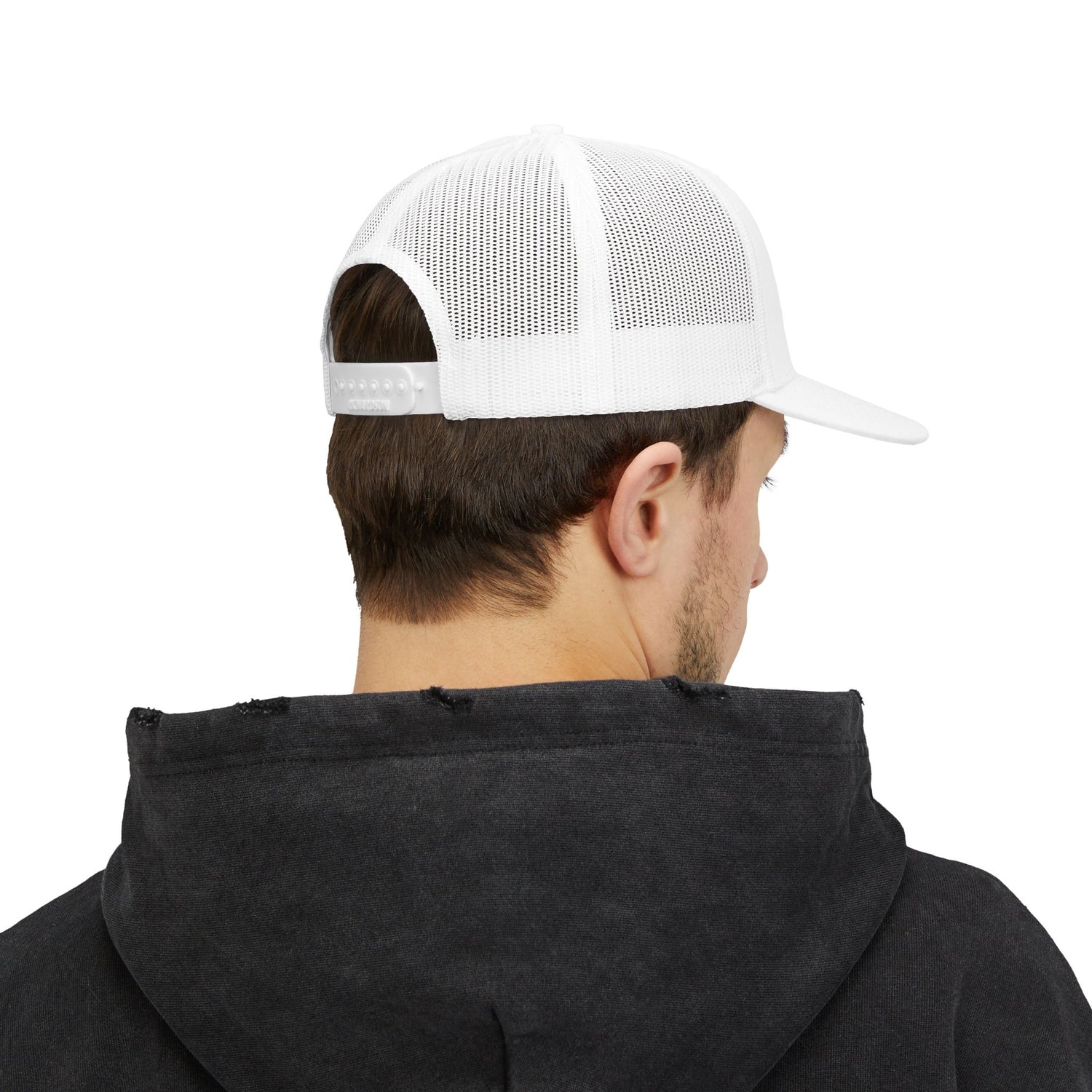 "Faith" Gold Embossed Trucker Cap — Adjustable Snapback Hat
