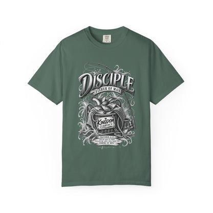 Disciple Fisher of Men Graphic T-Shirt — Fishing Design