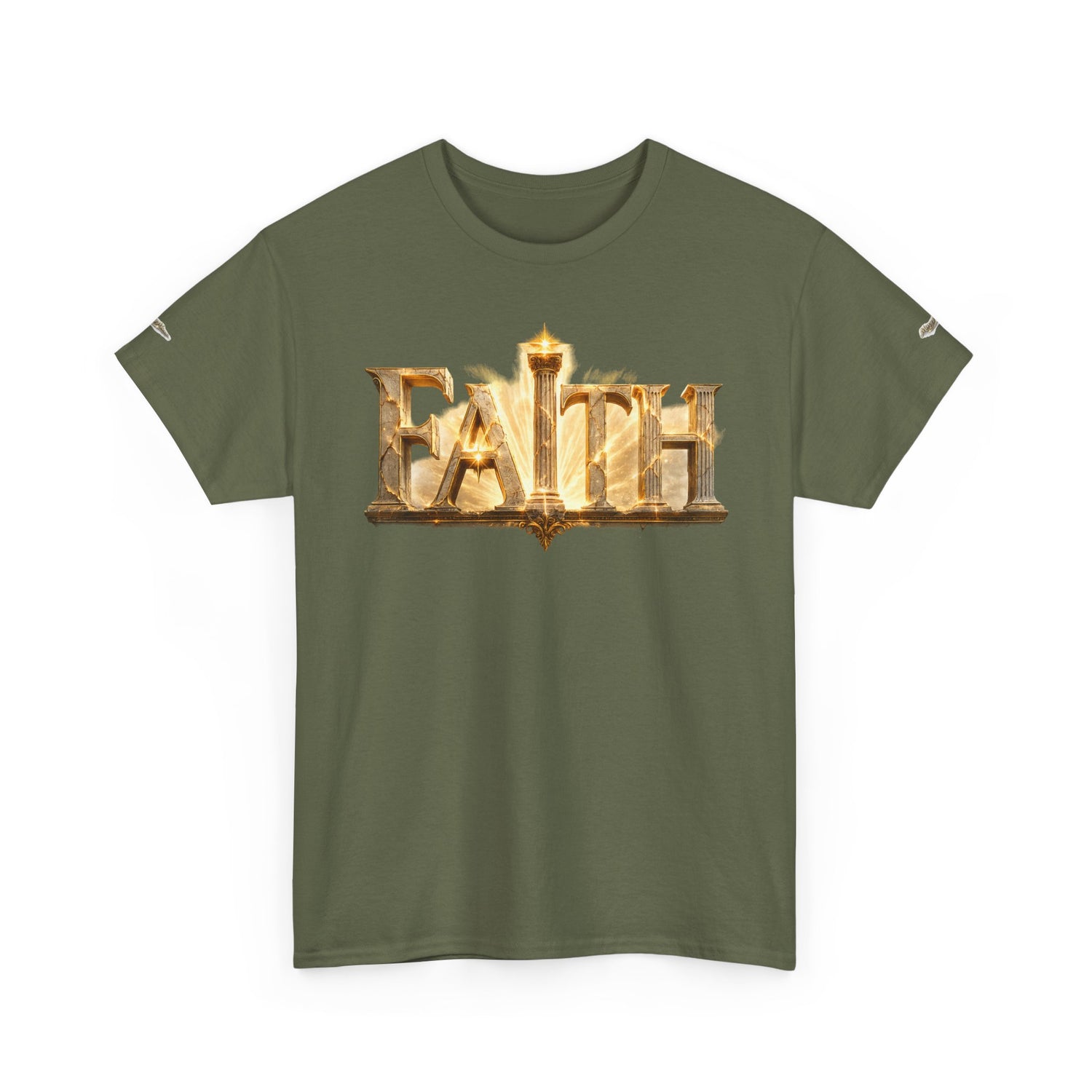"Faith Comes by Hearing" Graphic Tee — Unisex Cotton T-Shirt