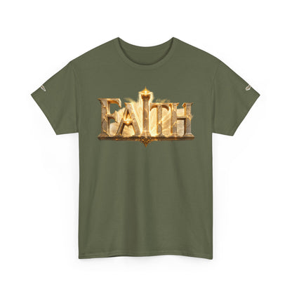 "Faith Comes by Hearing" Graphic Tee — Unisex Cotton T-Shirt