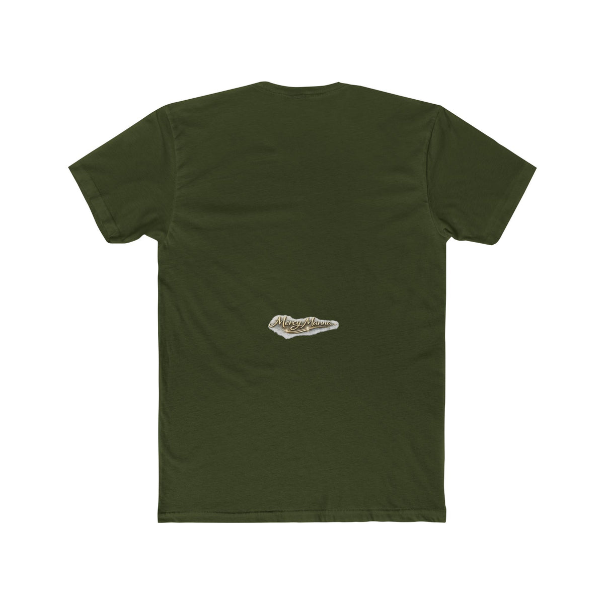 "Not By Might" Vintage Cloud Typography Tee — Unisex Zechariah 4:6 Graphic T-Shirt