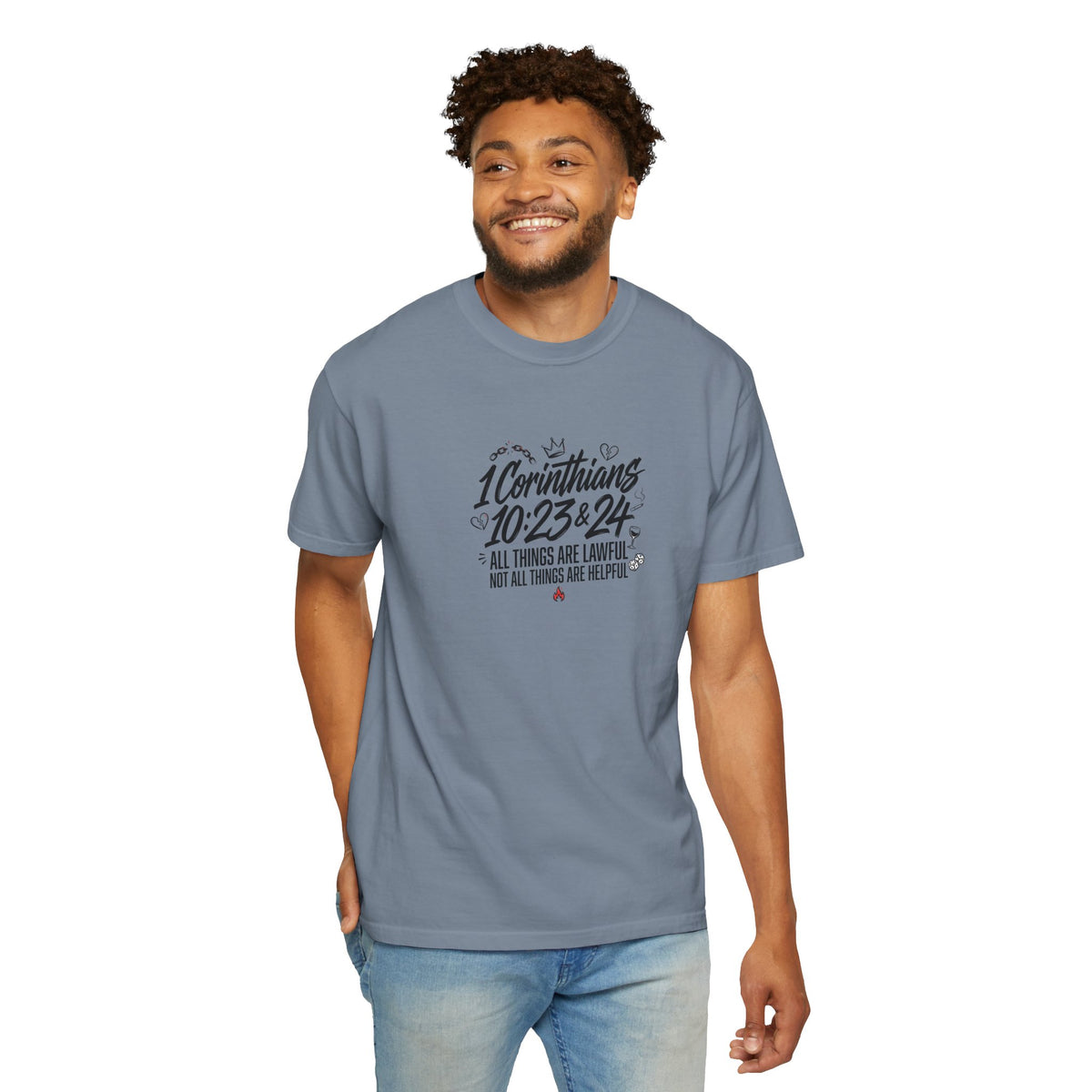 1 Corinthians 10:23-24 Scripture T-Shirt