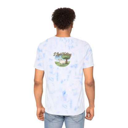 "The Lord Is My Shepherd" Tie-Dye Graphic Tee — Unisex Cotton T-Shirt