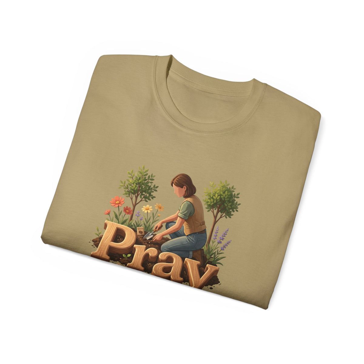 Pray Graphic Tee — Unisex Cotton T-Shirt