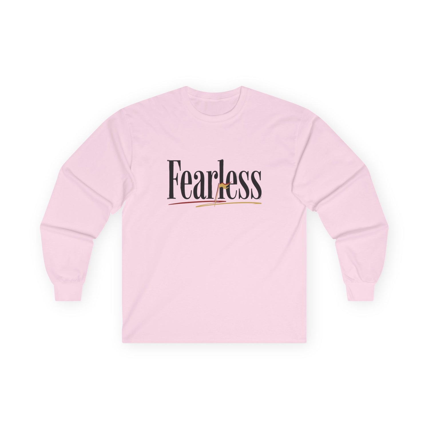 "Fearless" Freed From Fear Long Sleeve Graphic Tee — Unisex Cotton Shirt