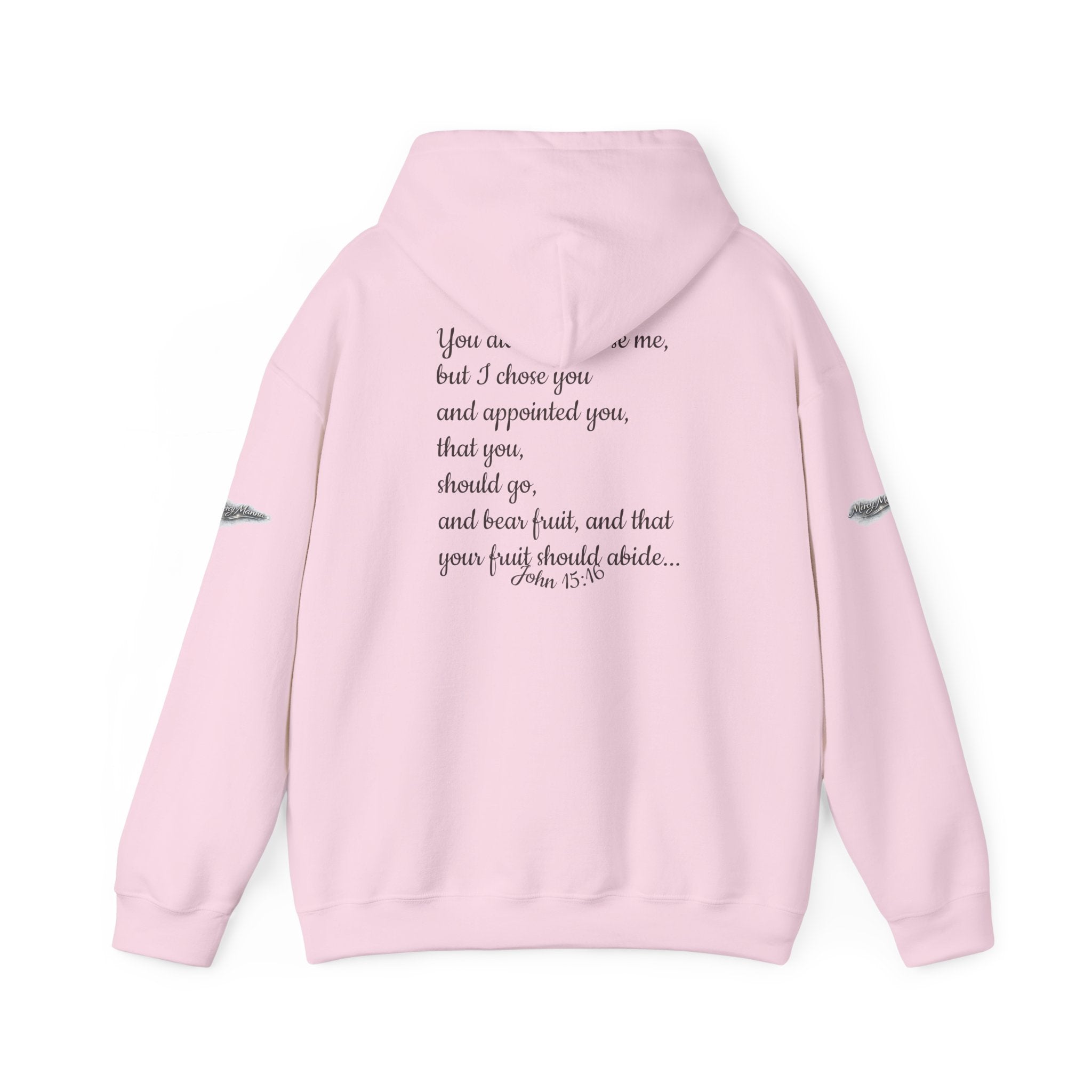 Christian Hoodie — "Chosen & Set Apart" Olive Leaf Faith Sweatshirt