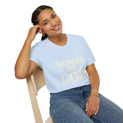 Woman of God Inspirational T-Shirt — LOVE Graphic Tee