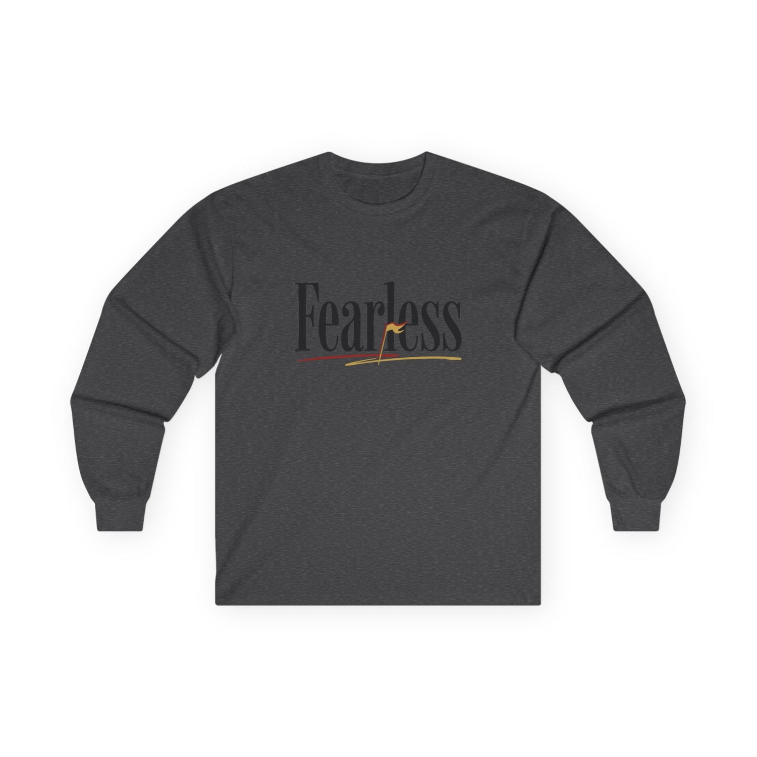 "Fearless" Freed From Fear Long Sleeve Graphic Tee — Unisex Cotton Shirt