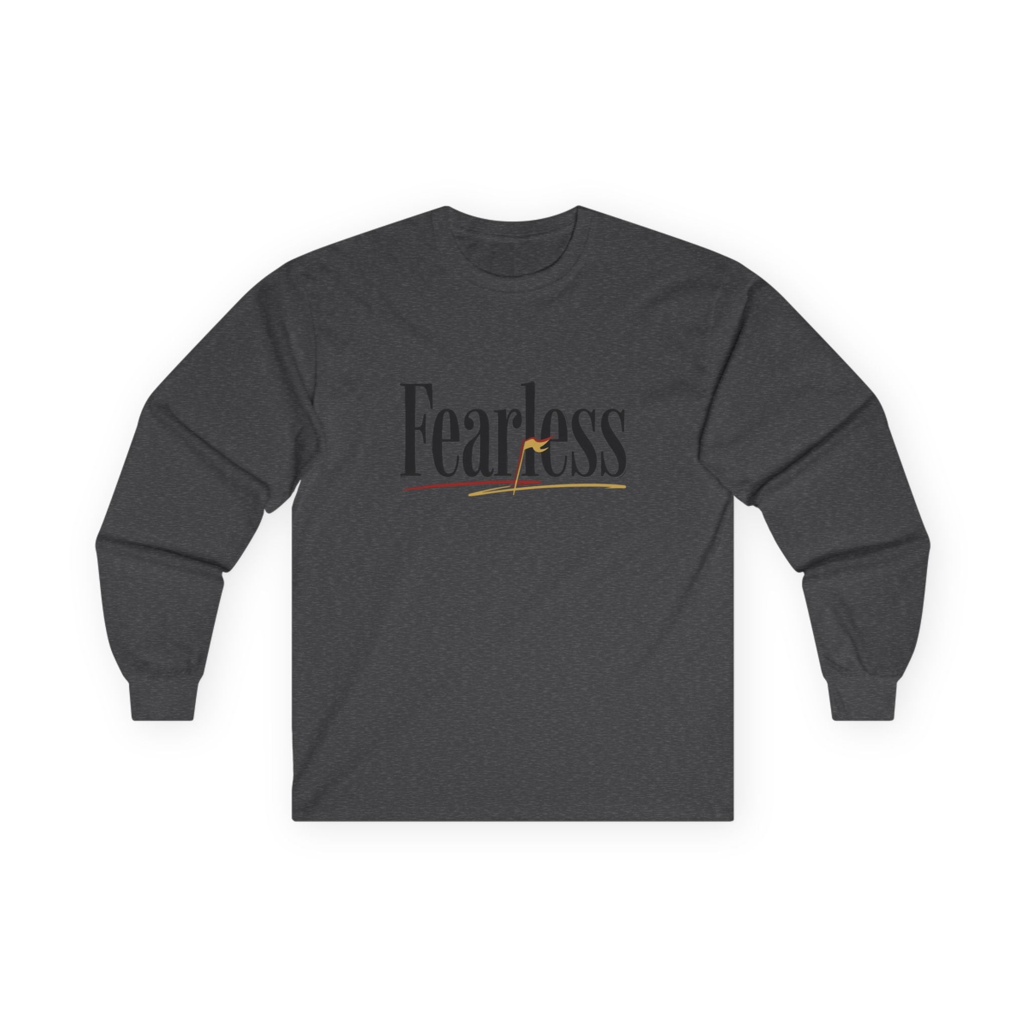 "Fearless" Freed From Fear Long Sleeve Graphic Tee — Unisex Cotton Shirt