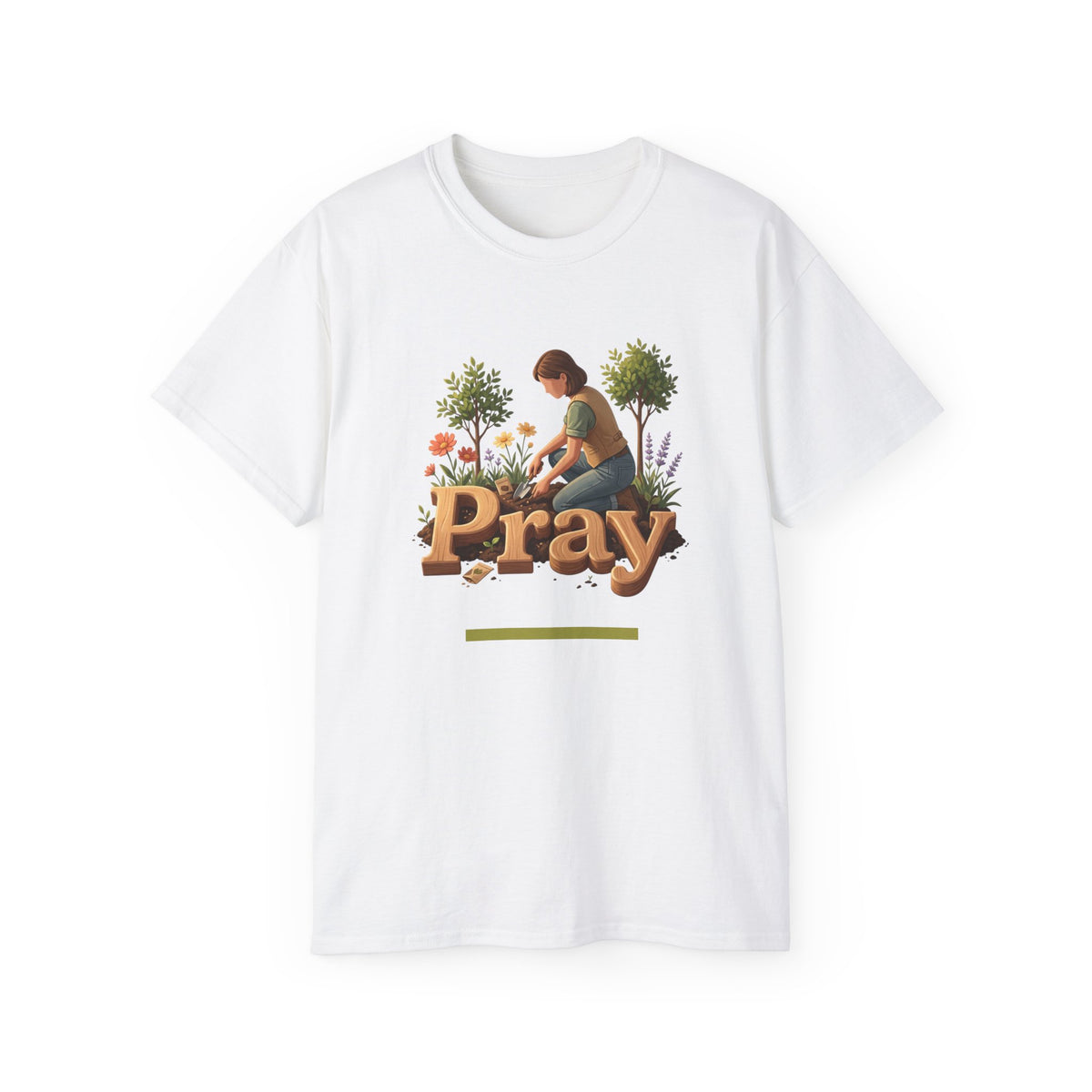 Pray Graphic Tee — Unisex Cotton T-Shirt