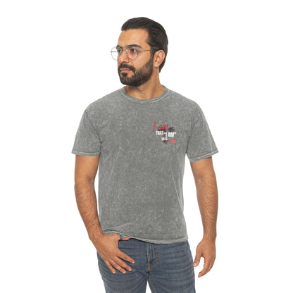 "I Am That I Am" Vintage Mineral Wash Graphic Tee — Unisex Cotton T-Shirt