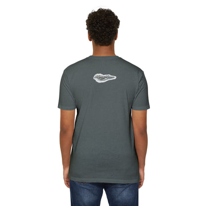 "God Is Love" Chest-Print Graphic Tee — Unisex Cotton T-Shirt