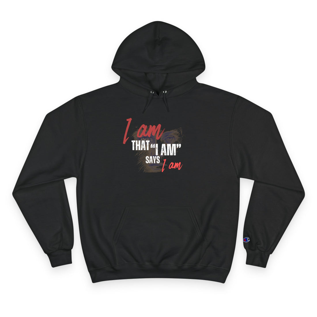 "I Am That I Am" Pullover Hoodie — Midweight Fleece Graphic Sweatshirt for Men & Women