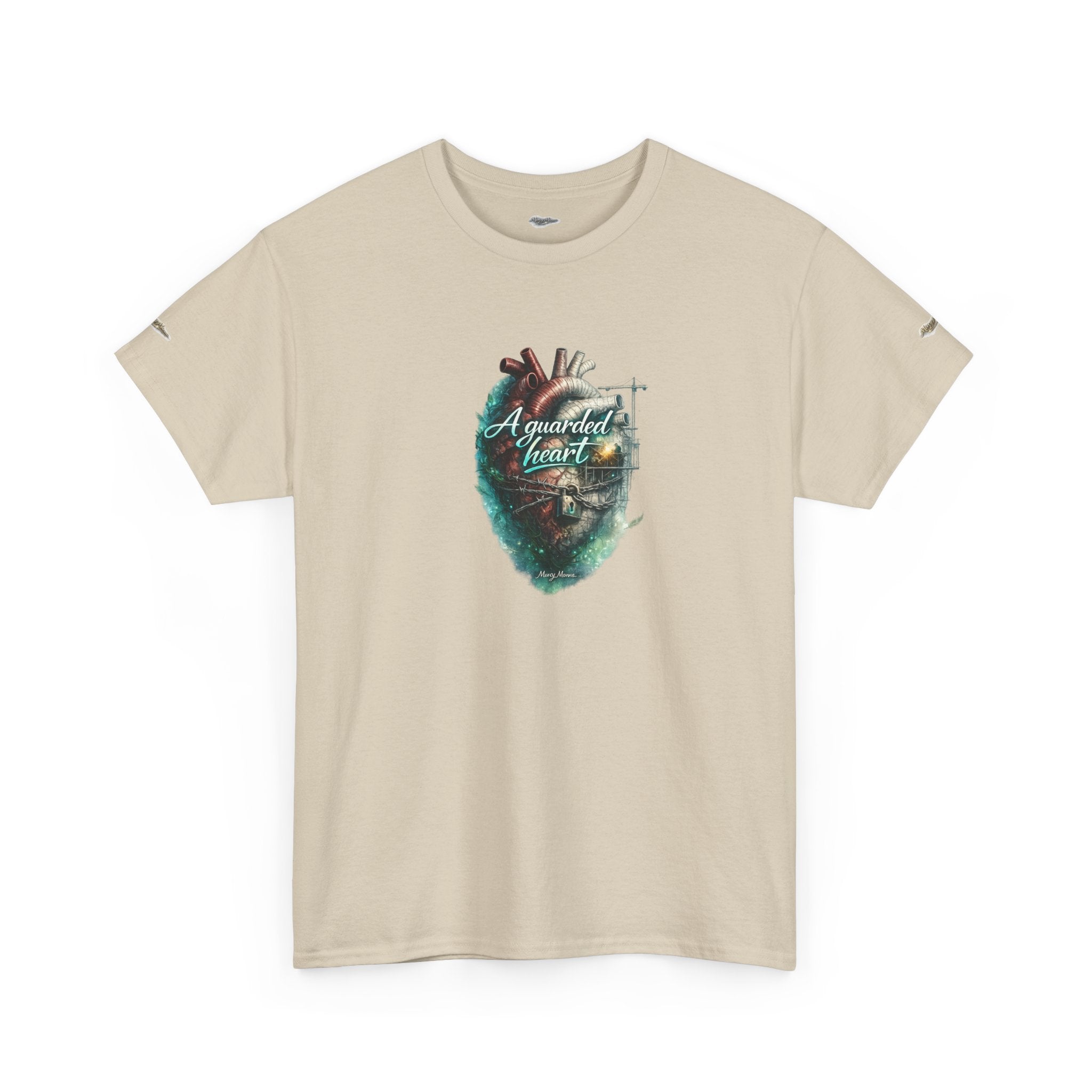 Christian Graphic Tee — "A Guarded Heart" Proverbs 3:5-6 Faith T-Shirt