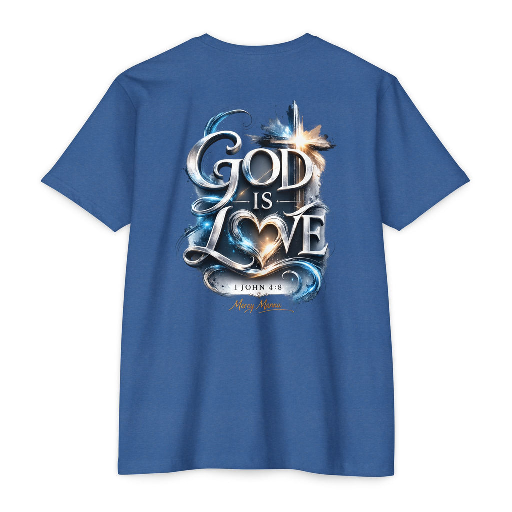 God Is Love T-Shirt — Christian Faith Tee (1 John 4:8)