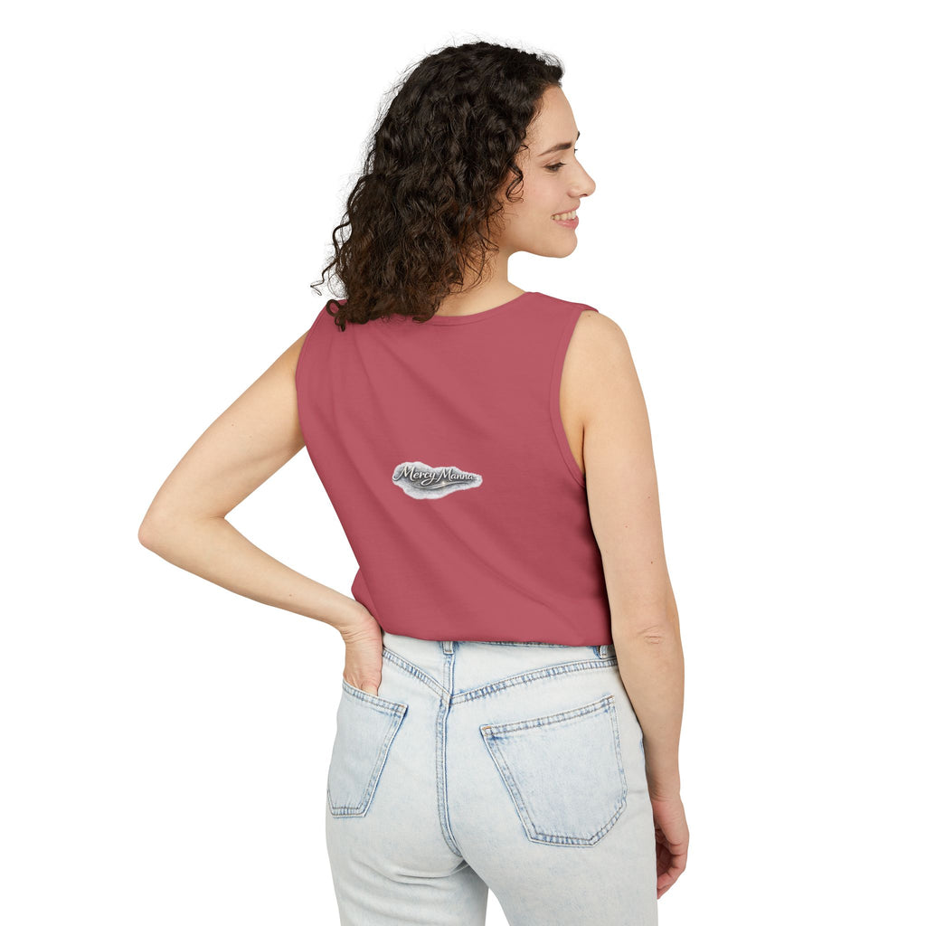 Graced to Be Holy Tank Top — Dove Graphic Print