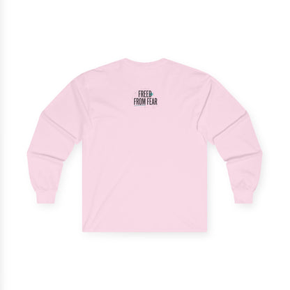 "Fearless" Freed From Fear Long Sleeve Graphic Tee — Unisex Cotton Shirt