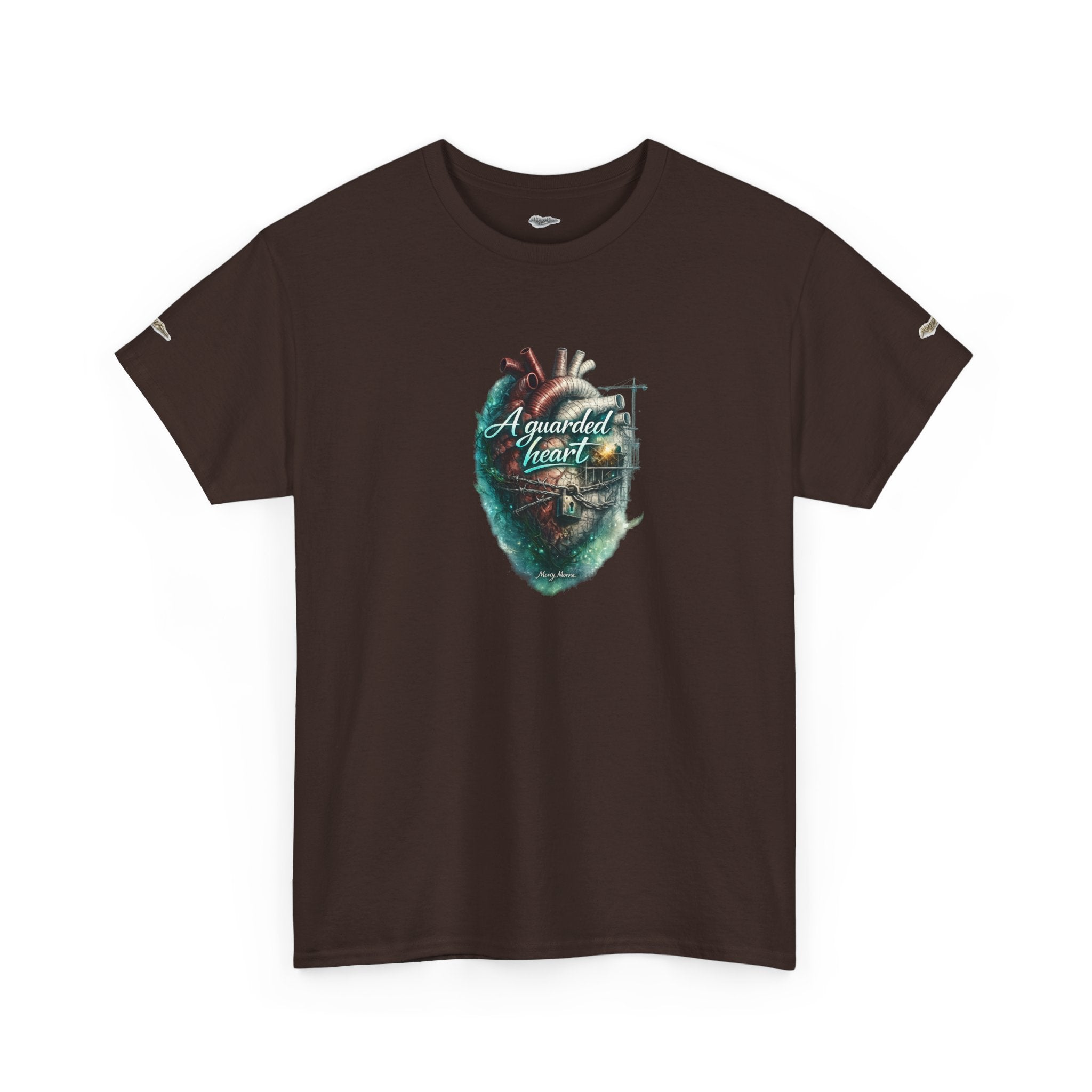 Christian Graphic Tee — "A Guarded Heart" Proverbs 3:5-6 Faith T-Shirt