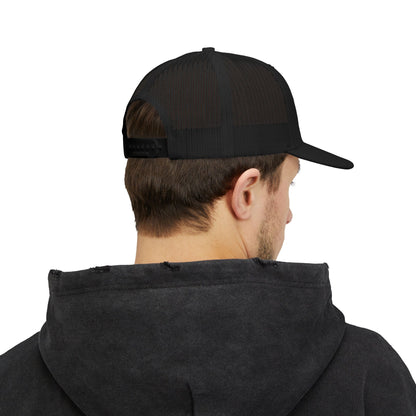 "Faith" Gold Embossed Trucker Cap — Adjustable Snapback Hat