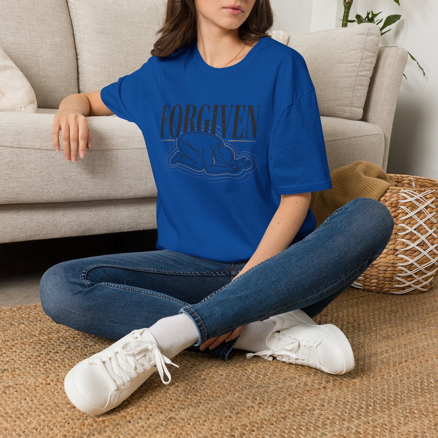 "Forgiven" Graphic Tee — Unisex Cotton T-Shirt