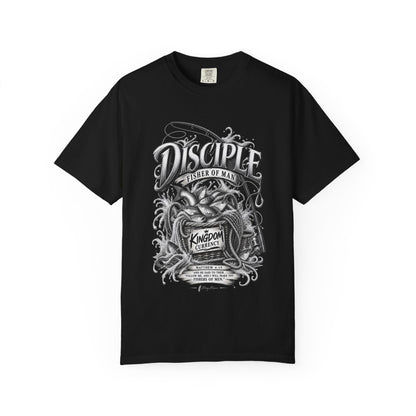 Disciple Fisher of Men Graphic T-Shirt — Fishing Design
