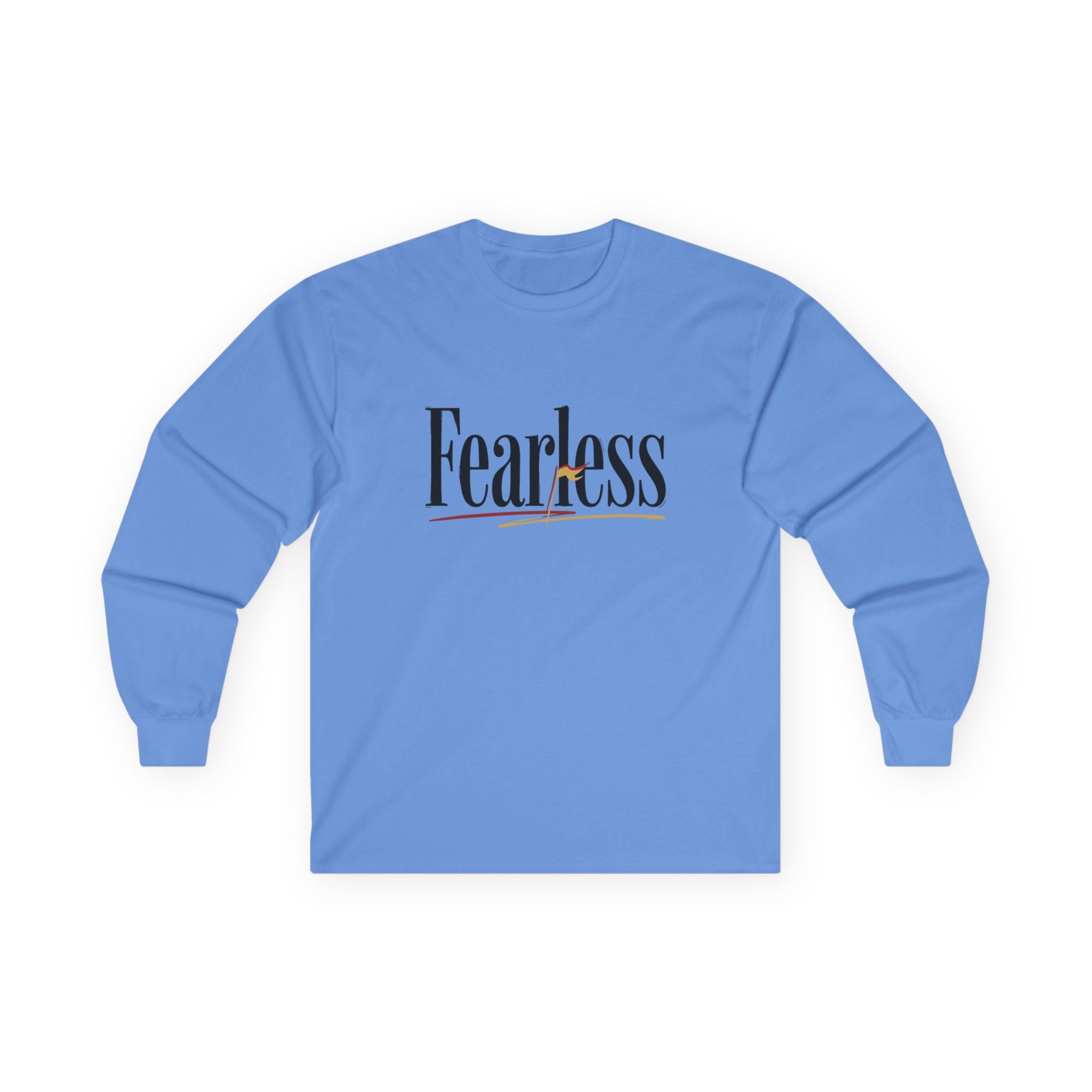 "Fearless" Freed From Fear Long Sleeve Graphic Tee — Unisex Cotton Shirt