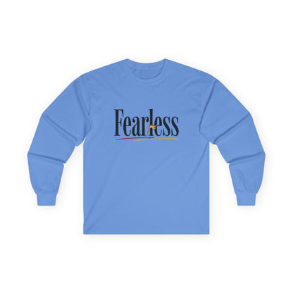 "Fearless" Freed From Fear Long Sleeve Graphic Tee — Unisex Cotton Shirt