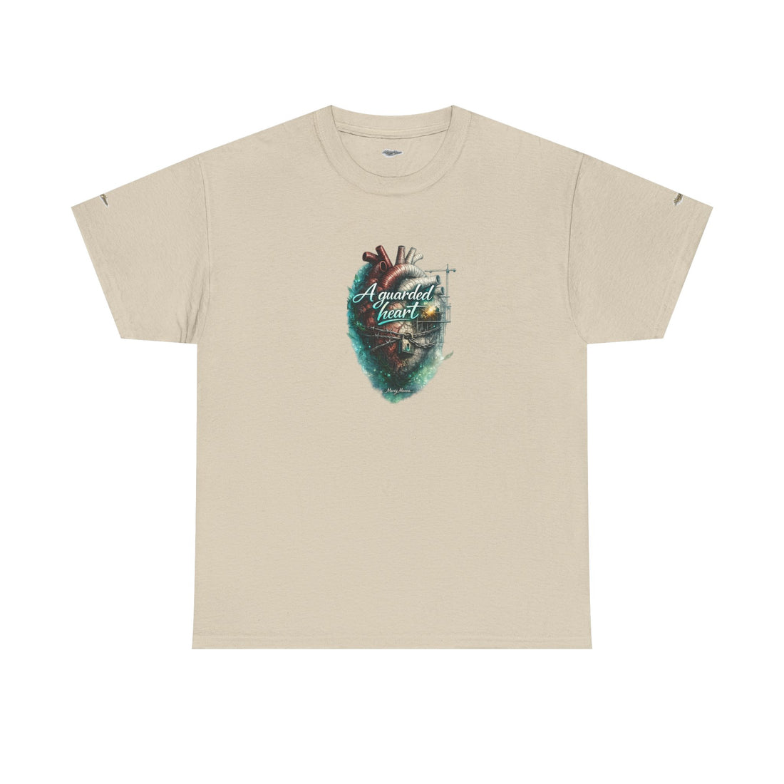 "A Guarded Heart" Graphic Tee — Unisex Cotton T-Shirt