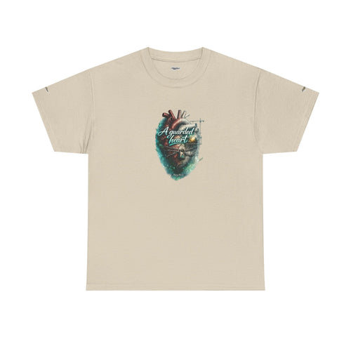 Christian Graphic Tee — "A Guarded Heart" Proverbs 3:5-6 Faith T-Shirt