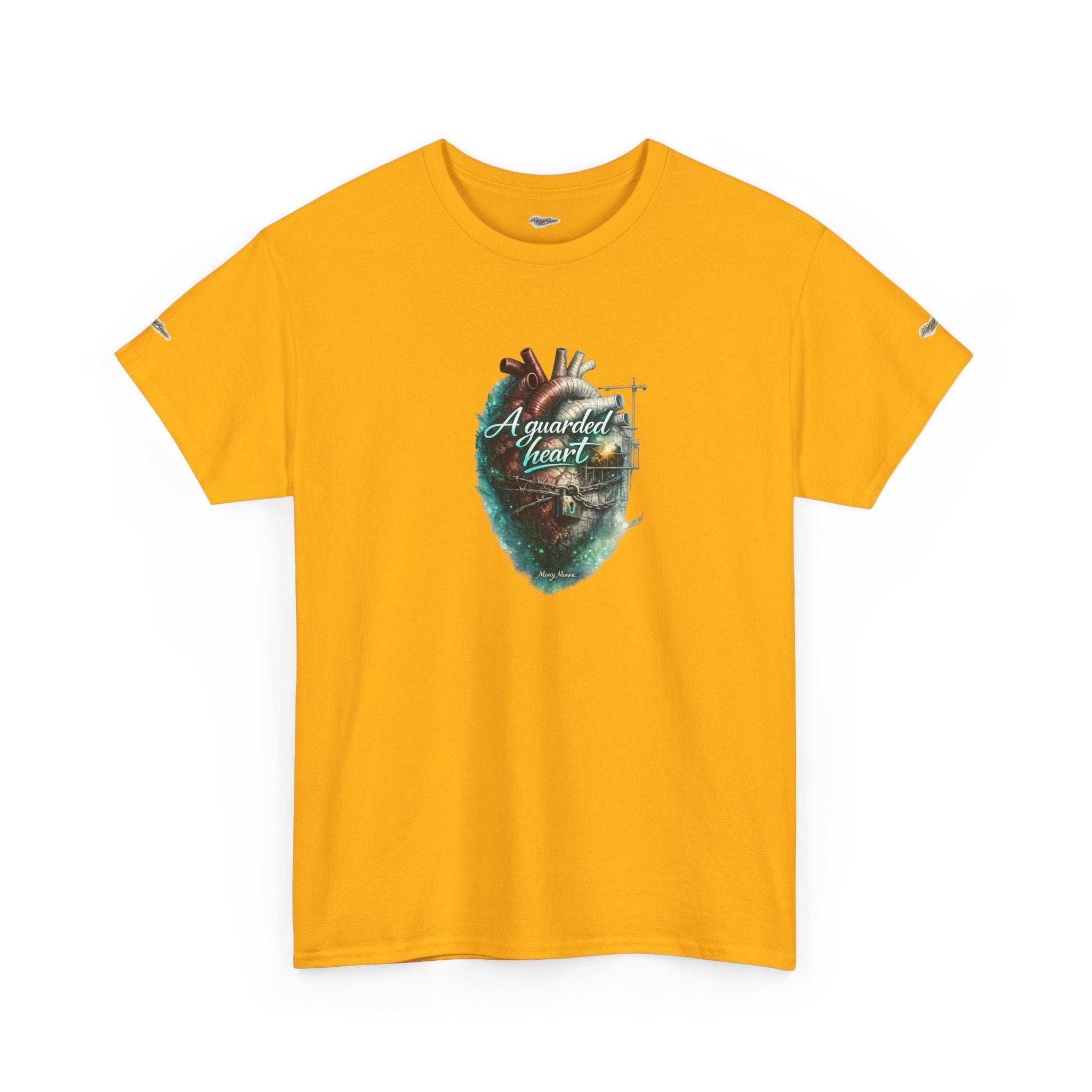 Christian Graphic Tee — "A Guarded Heart" Proverbs 3:5-6 Faith T-Shirt
