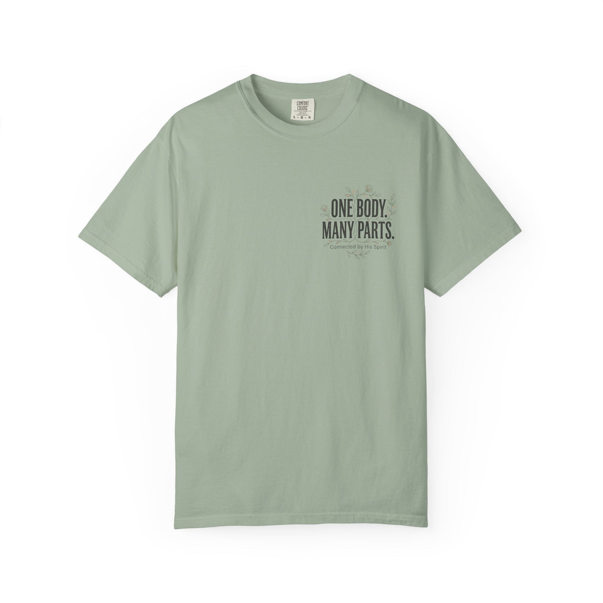 Mercy Manna One Body Many Parts Inspirational T-Shirt