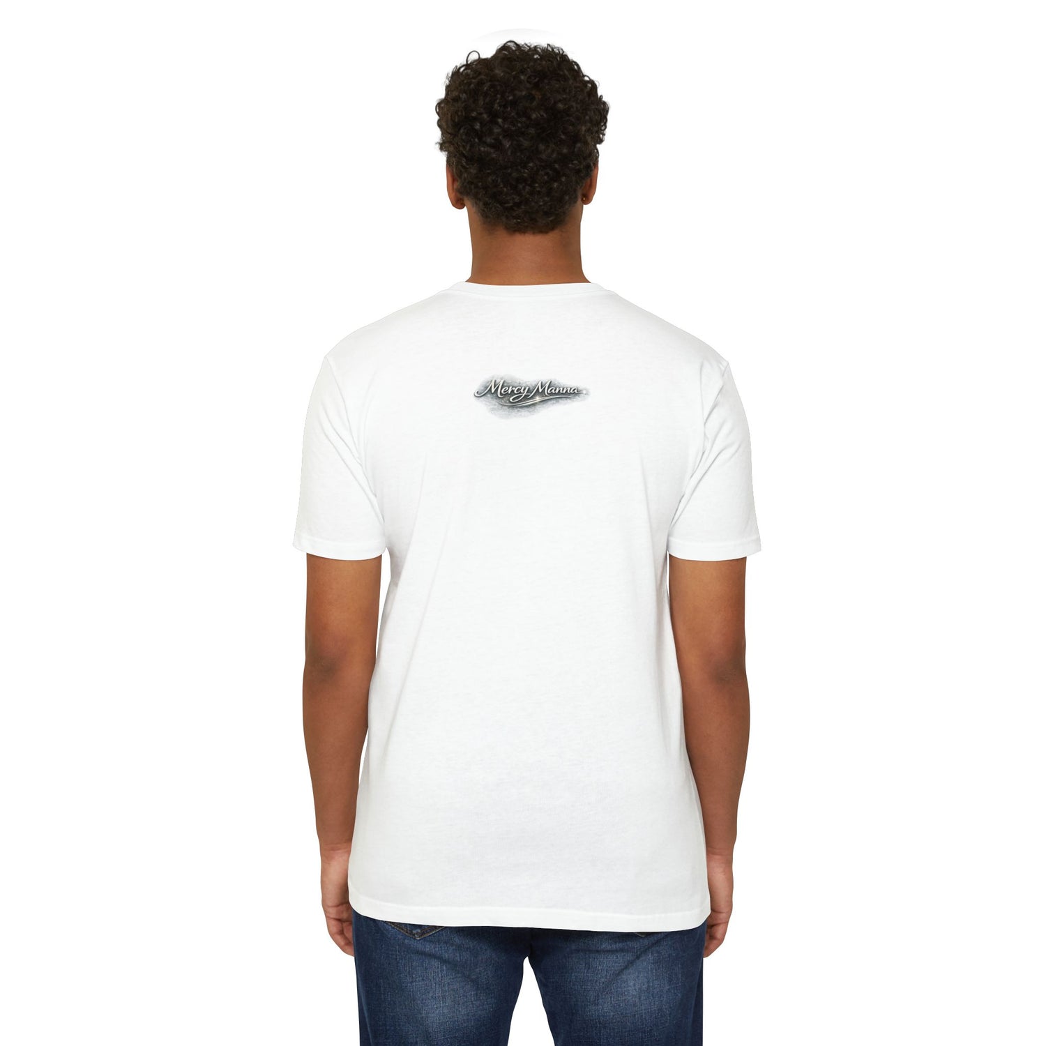 "God Is Love" Chest-Print Graphic Tee — Unisex Cotton T-Shirt