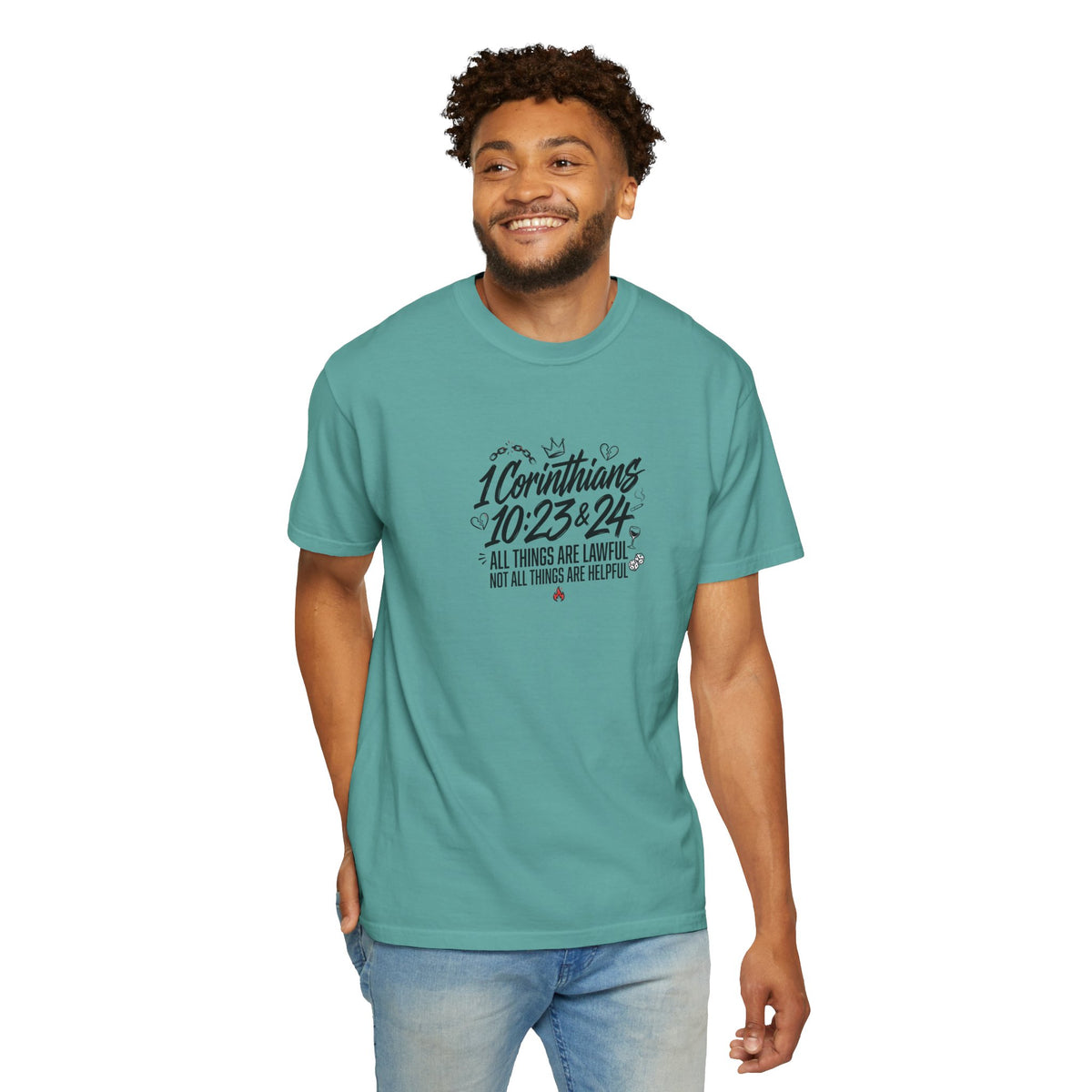 1 Corinthians 10:23-24 Scripture T-Shirt