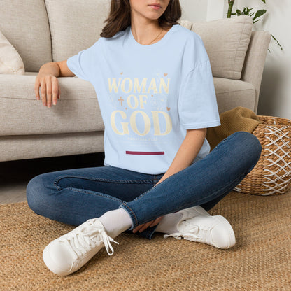 Woman of God Inspirational T-Shirt — LOVE Graphic Tee