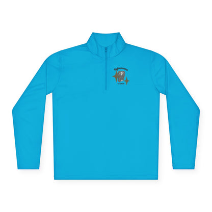 "Breastplate of Righteousness" Quarter-Zip Pullover — Unisex Graphic Sweatshirt