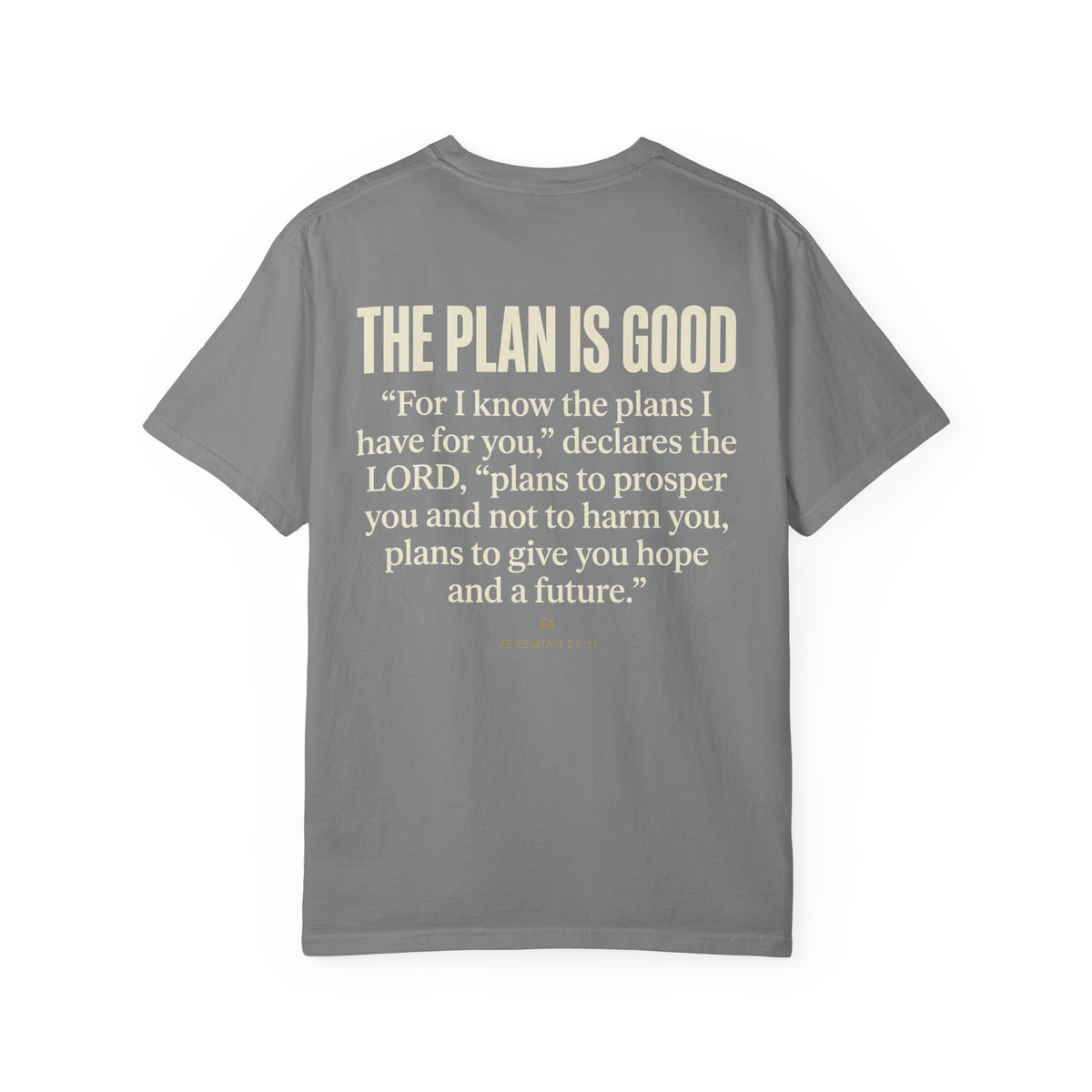 Mercy Manna The Plan Is Good Graphic T-Shirt