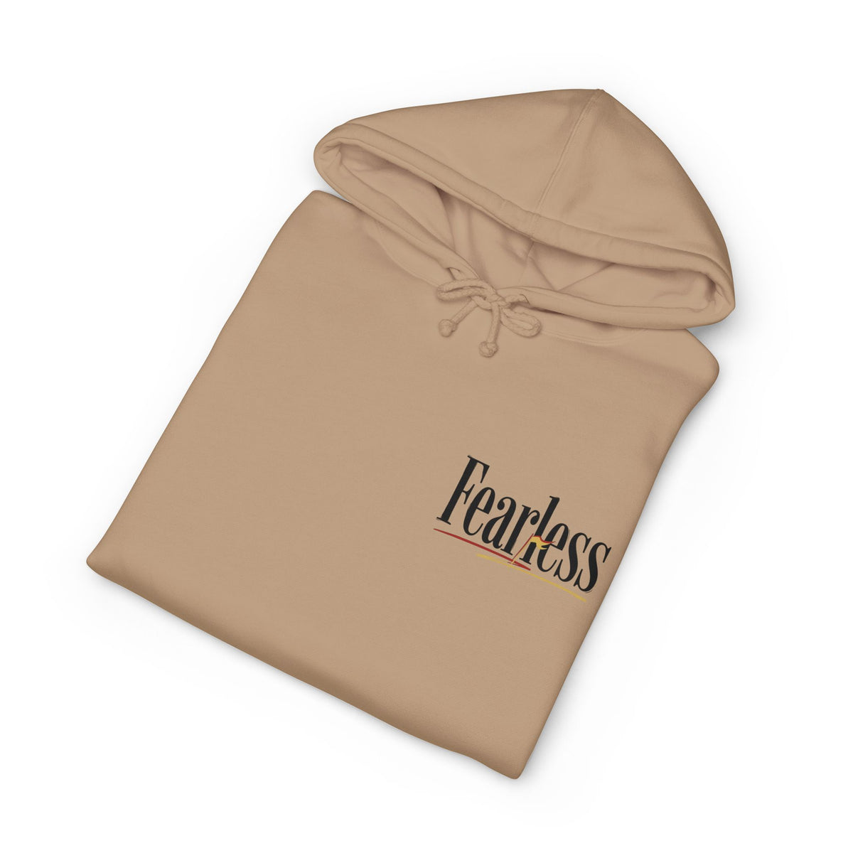 Fearless Script Graphic Hoodie — Unisex Pullover