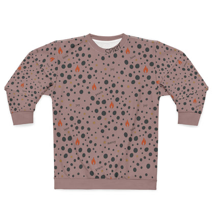 Fruit of the Spirit Polka Dot Graphic Crewneck Sweatshirt — Unisex Cozy Pullover