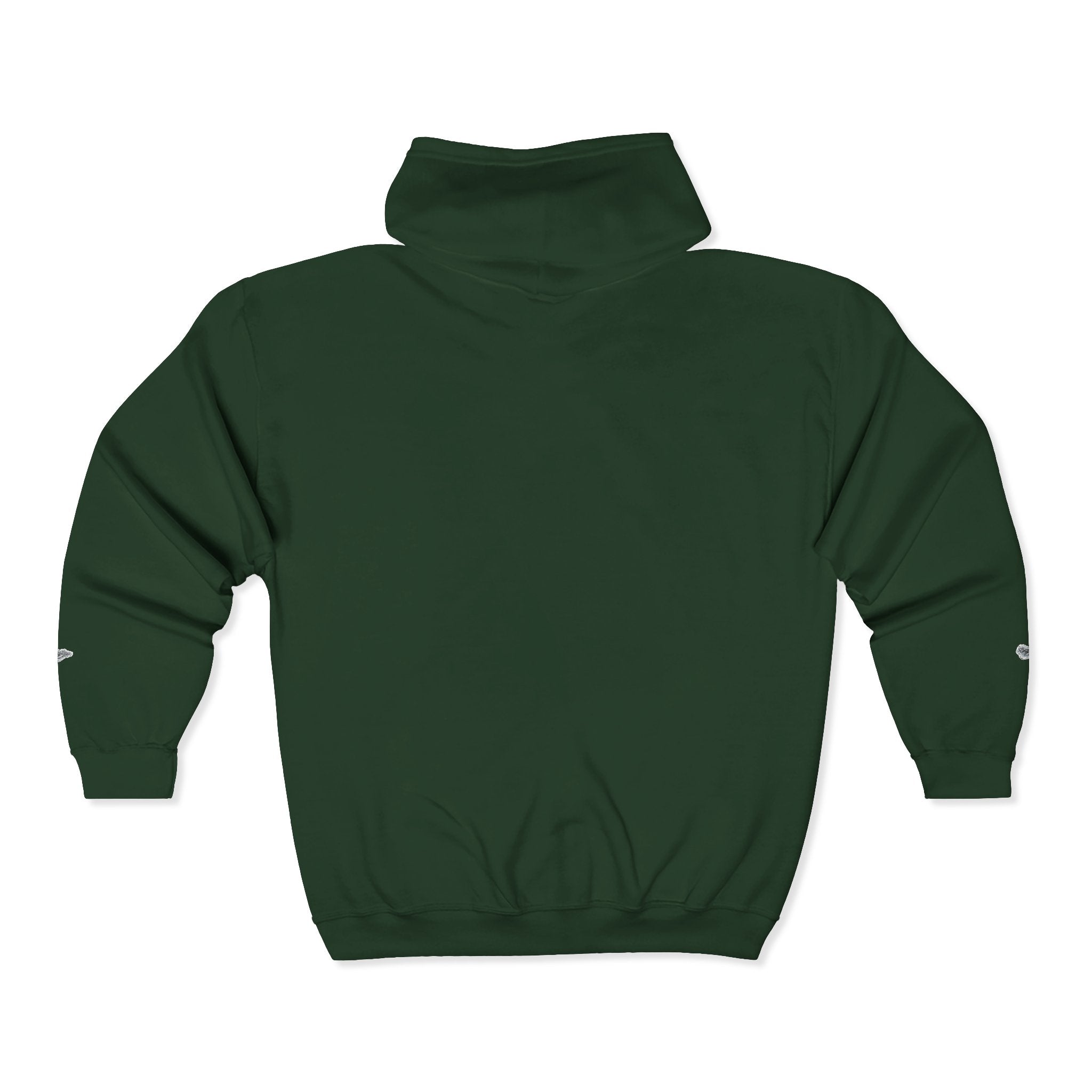 Christian Zip Hoodie — "A Guarded Heart" Abstract Faith Streetwear Jacket