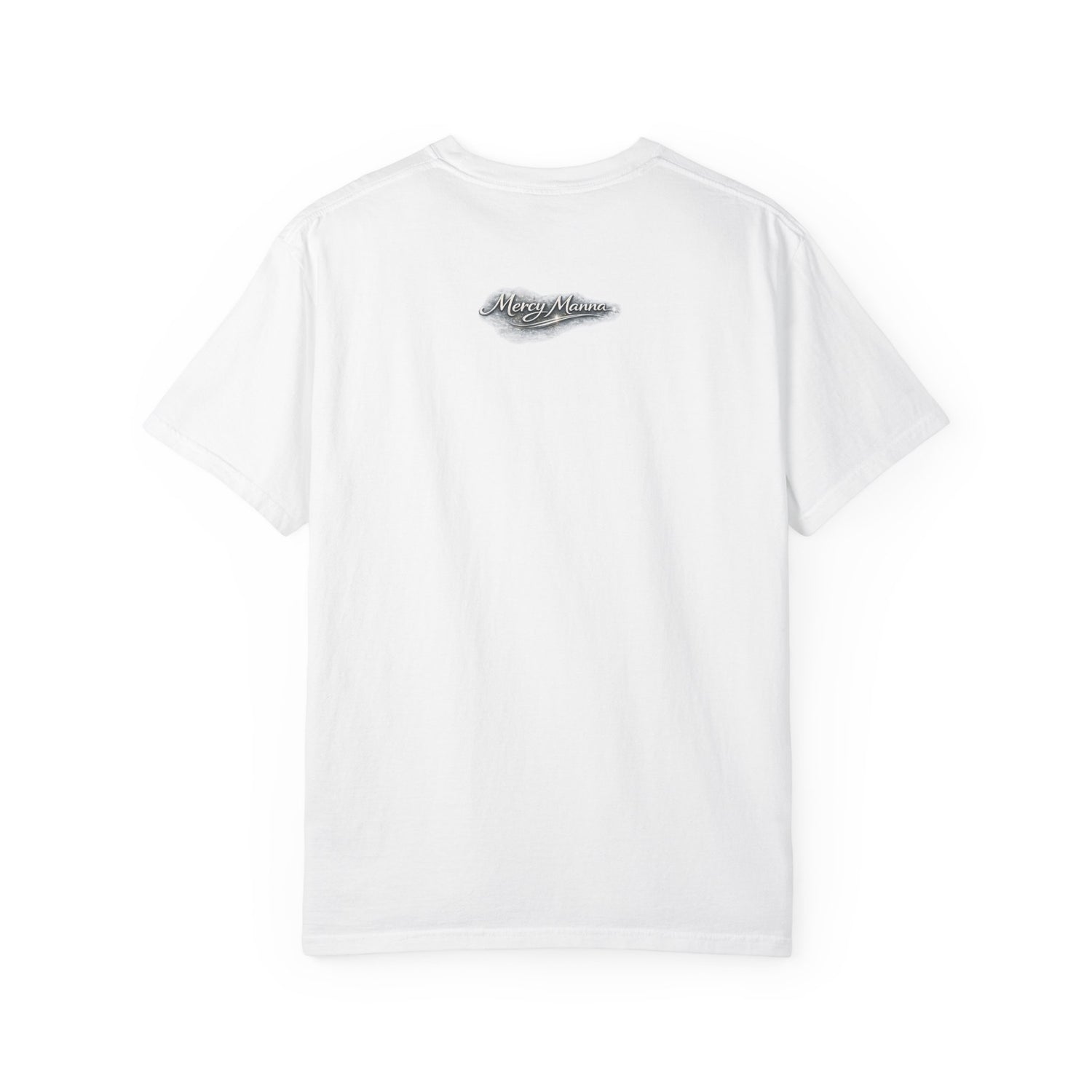 "Love Never Fails" Anchor Heart Graphic Tee — Unisex Cotton T-Shirt