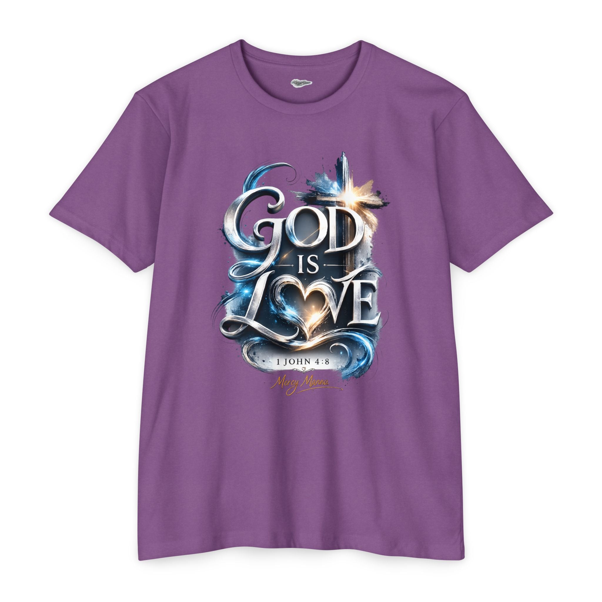 God Is Love T-Shirt — Christian Faith Tee (1 John 4:8)