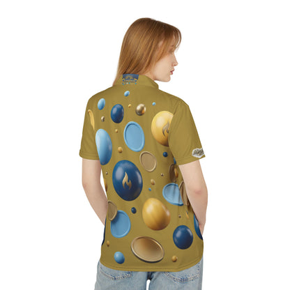 "Dependent on God" All-Over Print Polo Shirt — Unisex Graphic Polo